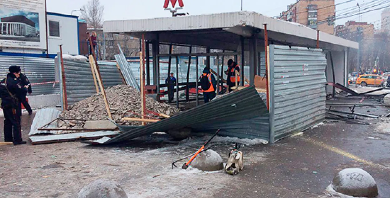 Пры выбуху на метро "Каломенская" ў Маскве параненая грамадзянка Беларусі