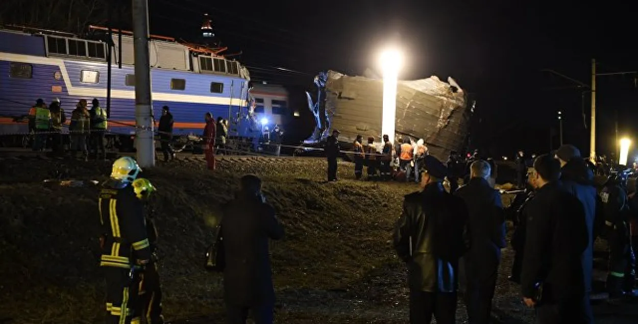 МЗС: Падчас крушэння цягніка “Масква — Брэст” пацярпелі шэсць беларусаў