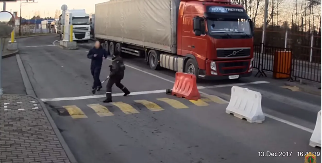 На беларускай мяжы затрымалі эстонца, які ўцякаў ад польскіх памежнікаў