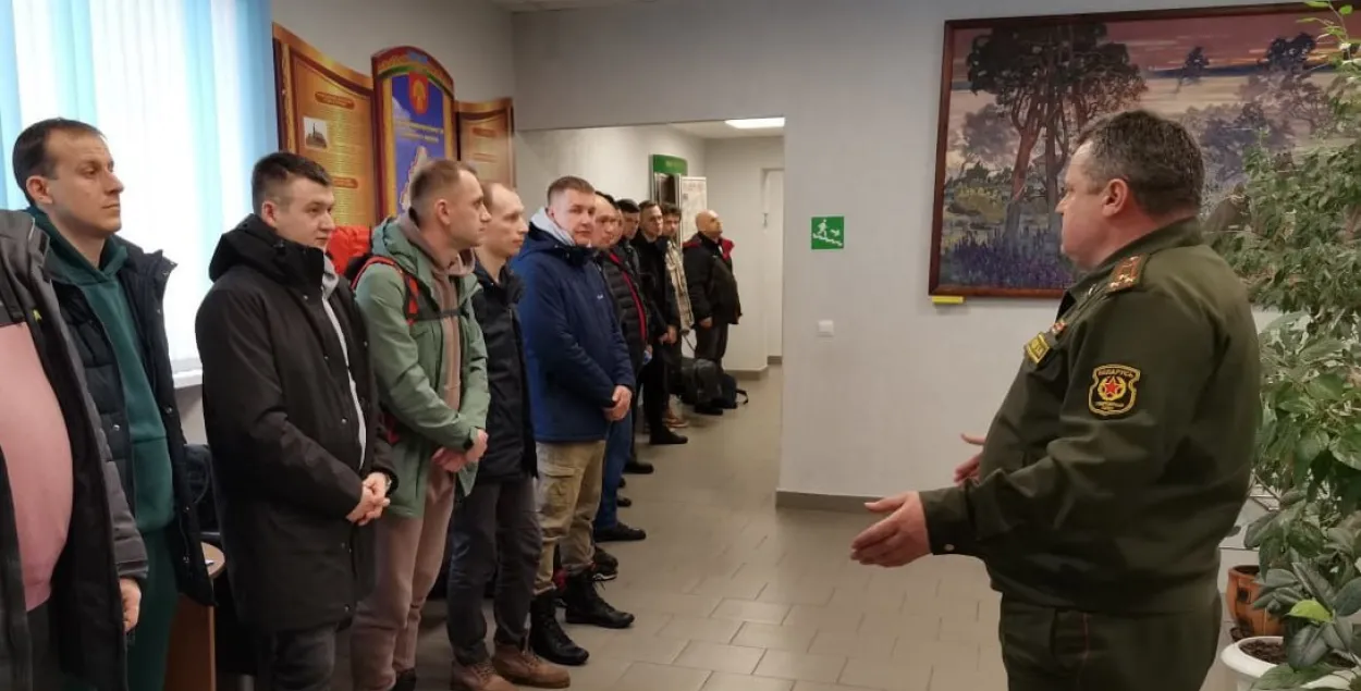 Прызыў ваеннаабавязаных на ваенныя зборы / ілюстрацыйнае фота @modmilby