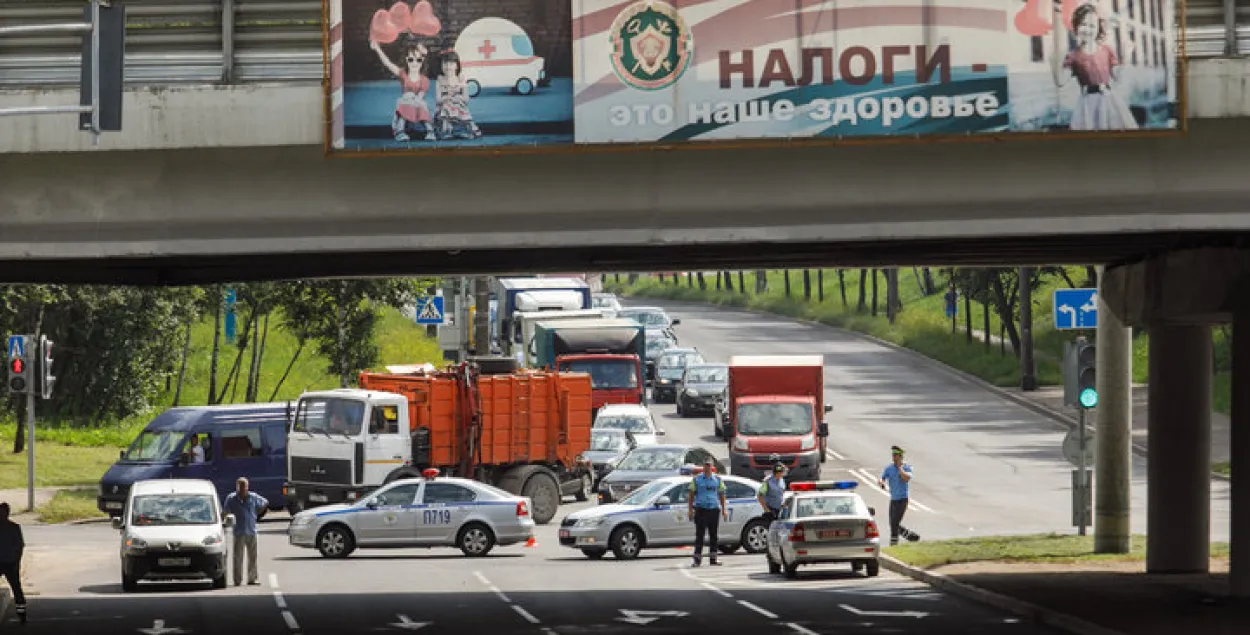 "Гараўтамост": Капрамонт для апоры на МКАД патрэбны быў яшчэ ў лютым