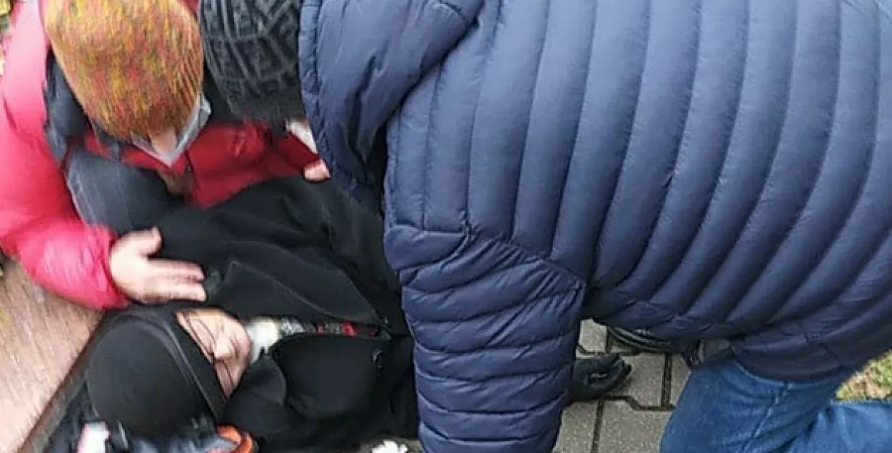 Нине Багинской стало плохо / @belsat​