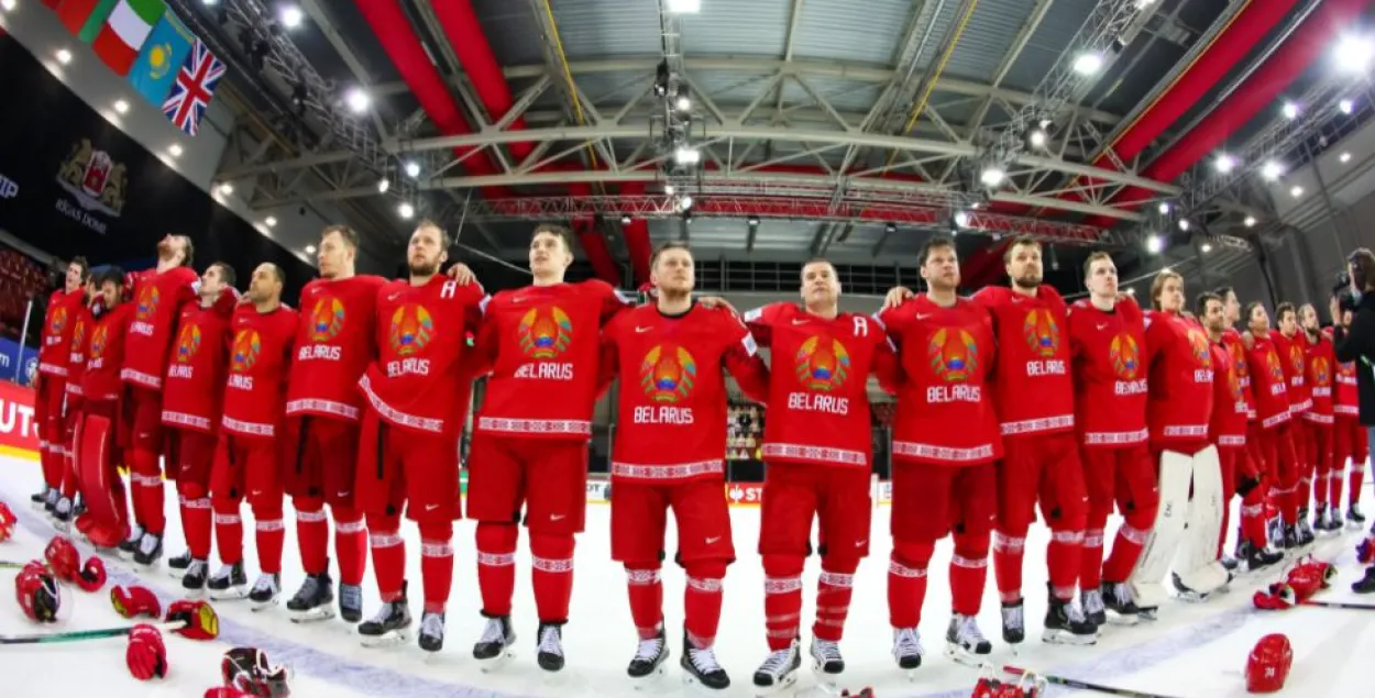 Апублікаваны расклад матчаў хакейнай зборнай Беларусі на чэмпіянаце свету-2022