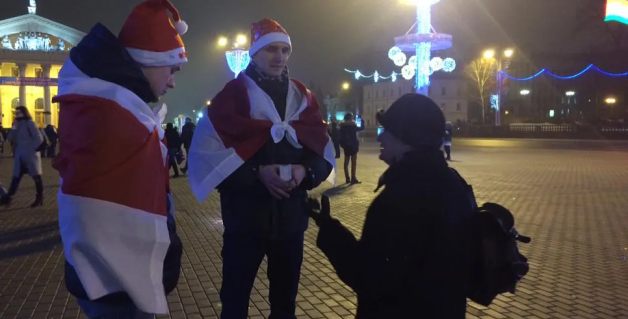 На траіх маладафронтаўцаў склалі пратаколы