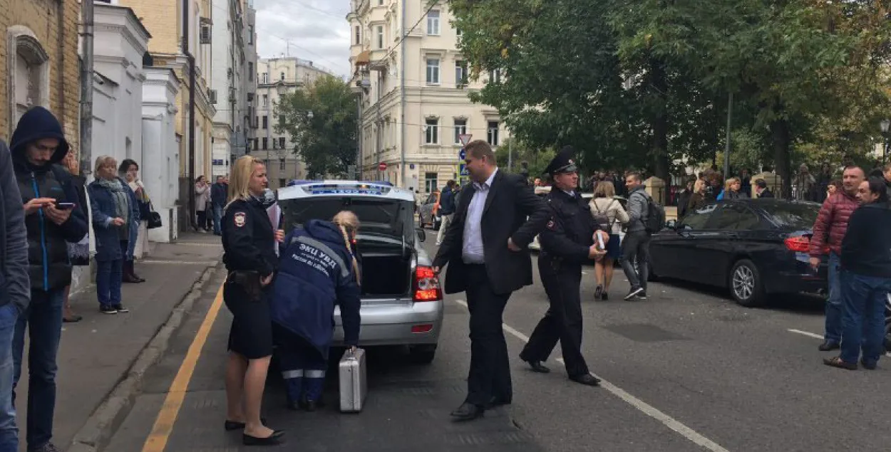 Рэдакцыю "Новай газеты" эвакуявалі пасля ананімнага тэлефанавання пра бомбу