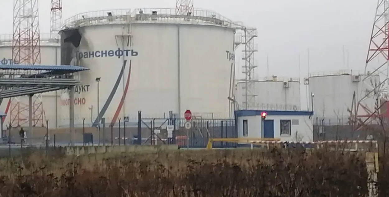 Нафтабаза ў Арлоўскай вобласці / "Вести-Орел"
