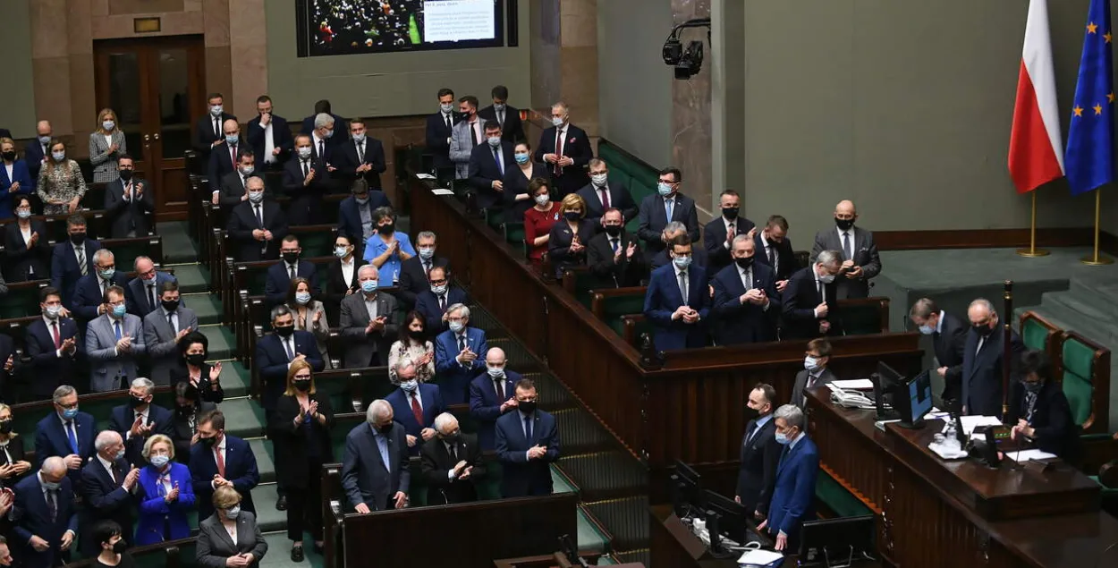 Сейм Польшчы абвясціў Уладзіміра Пуціна ваенным злачынцам