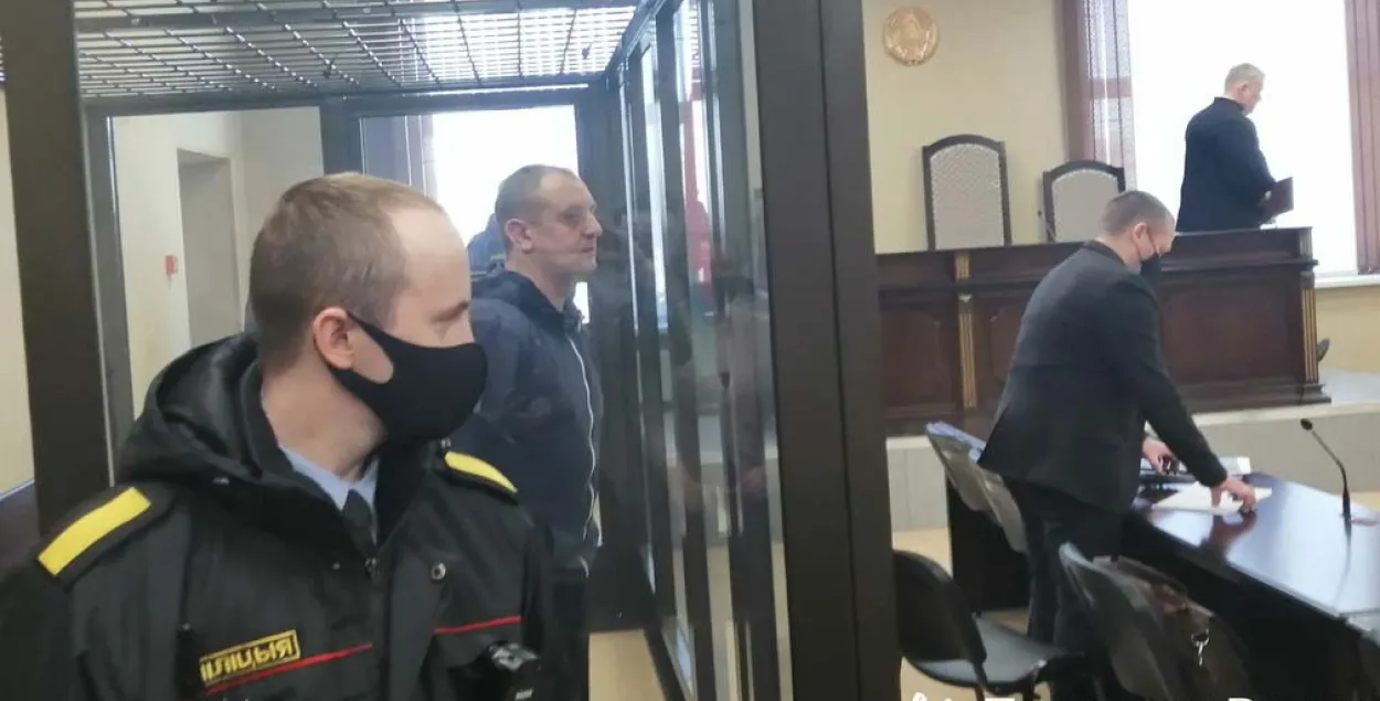 Руслан Парфенов в суде / palesse.press