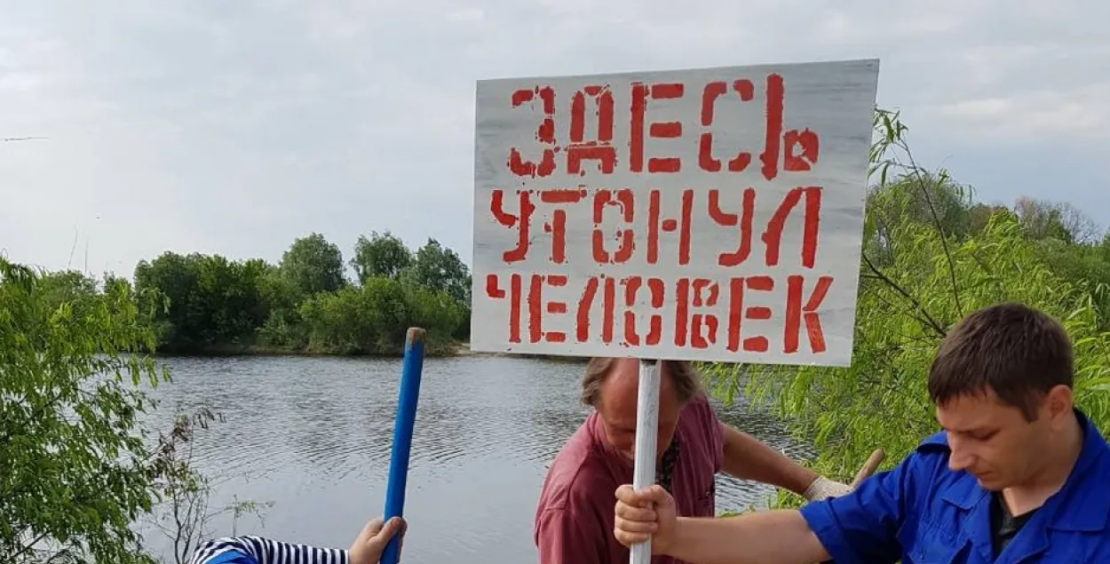 Мужчына выратаваў на вадаёме дзяўчынку, а яго ўнучка патанула
