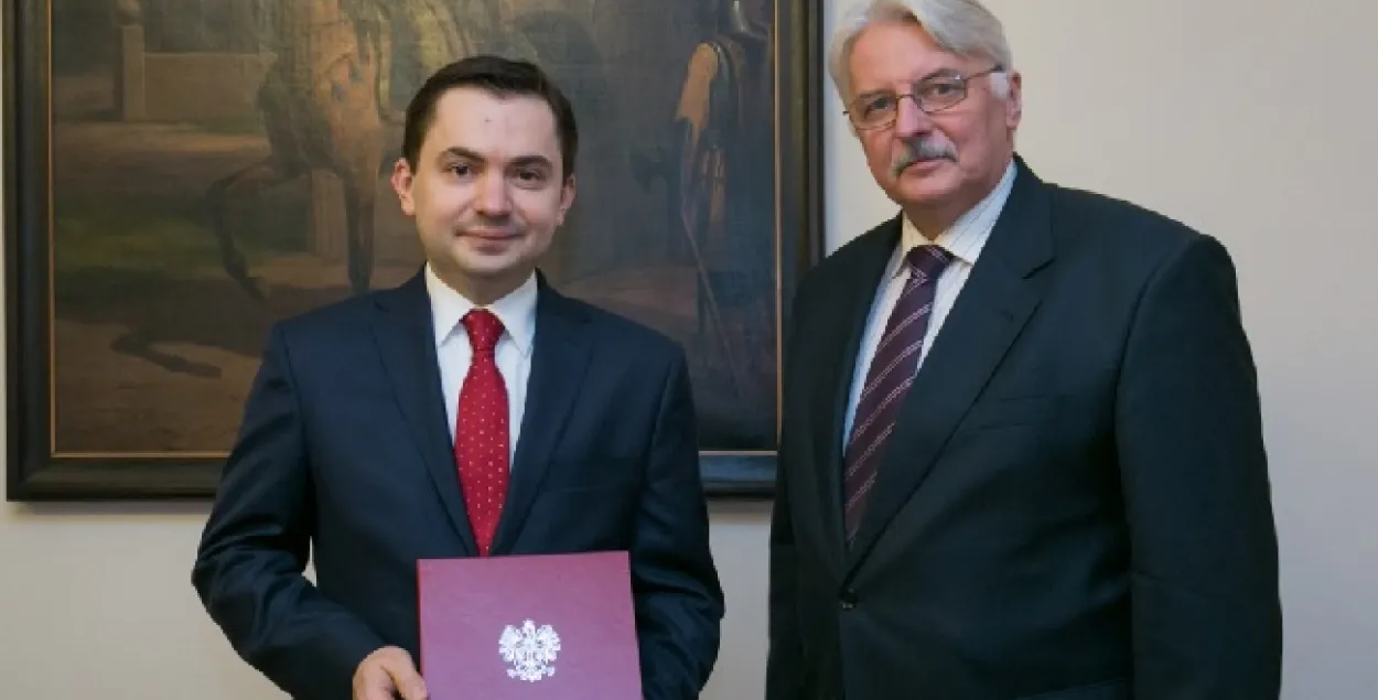 Афіцыйна прызначаны амабасадар Польшчы ў Беларусі — Конрад Паўлік