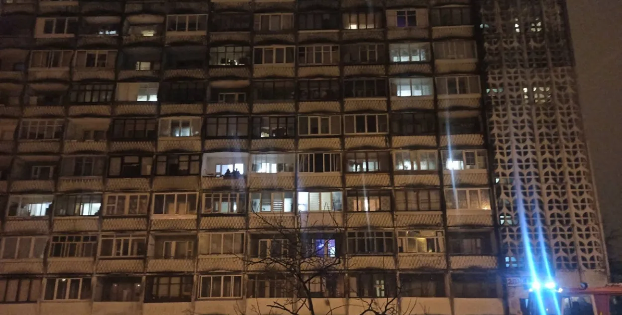 Пожар в минском общежитии / minsk.mchs.gov.by