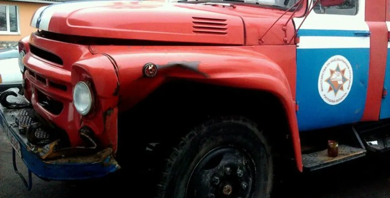 У Віцебску на пажары ў прыватным доме загінуў мужчына