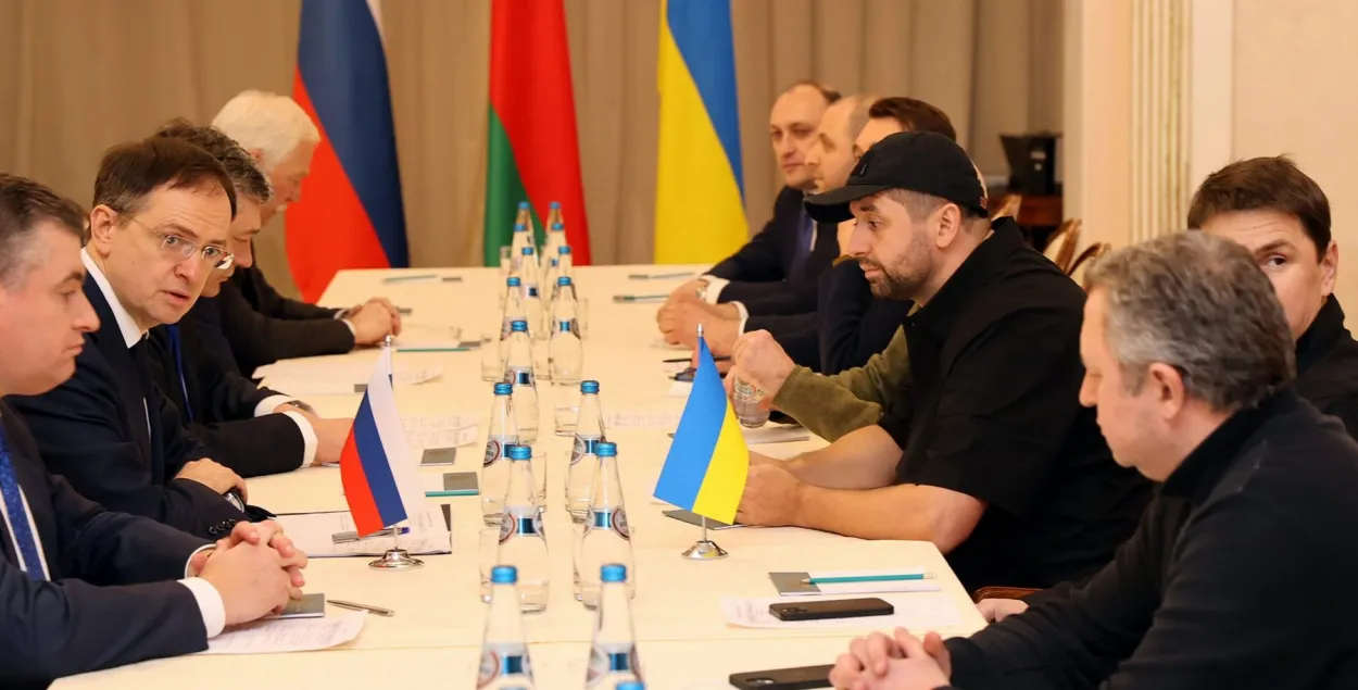 Раней прадстаўнікі Расіі і Украіны некалькі разоў сустракаліся ў Беларусі / БЕЛТА