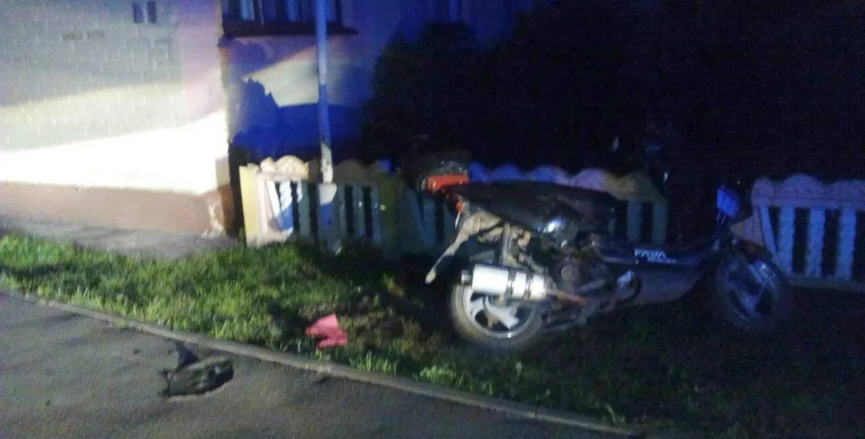 У Іванаве ДАІ лавіла п’яных школьнікаў на мапедзе (відэа)