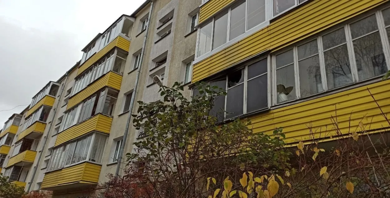 Квартира на улице Берута, куда бросили "коктейли Молотова"