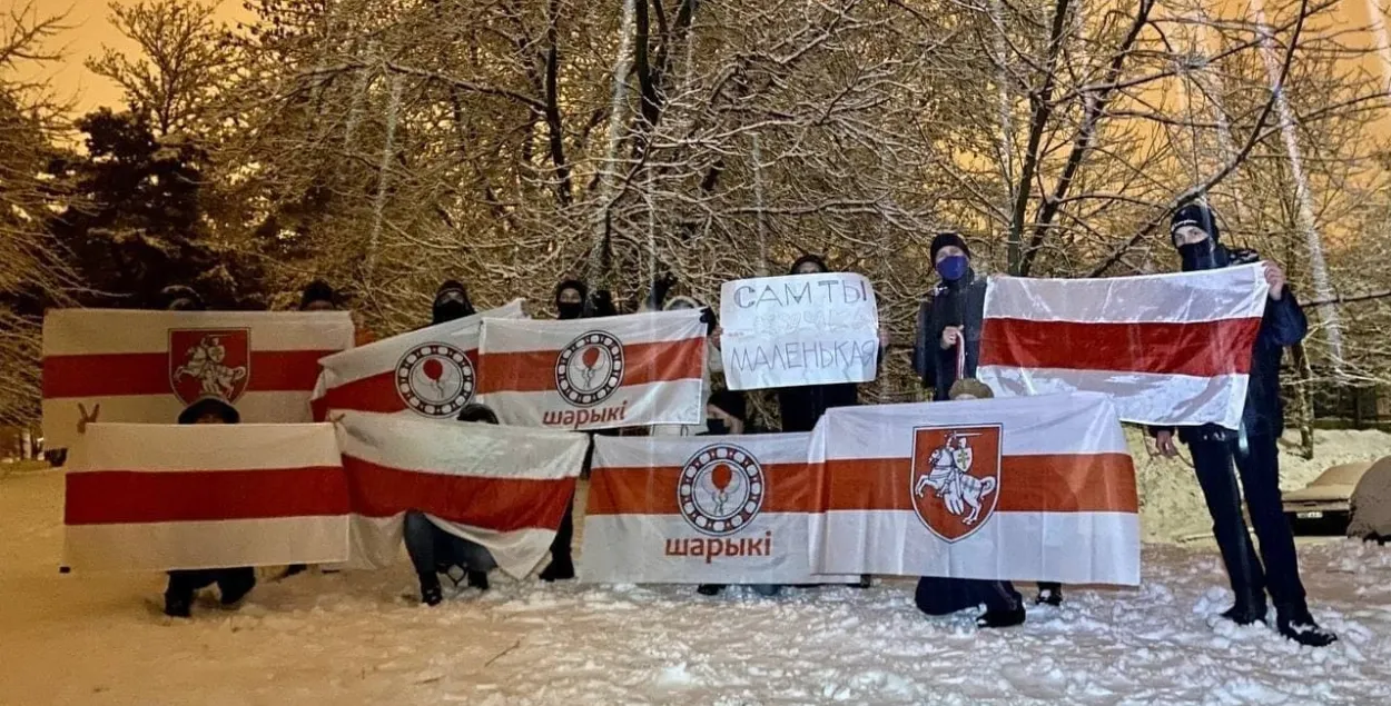 Зімовы пратэст беларусаў у студзені 2021-га года / "Наша Ніва"