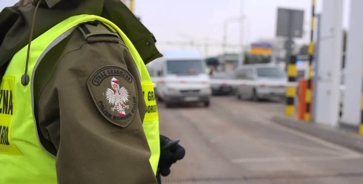 У польскім памежным ведамстве заяву беларускіх калегаў пакуль не каментавалі / twitter.com/Straz_Graniczna