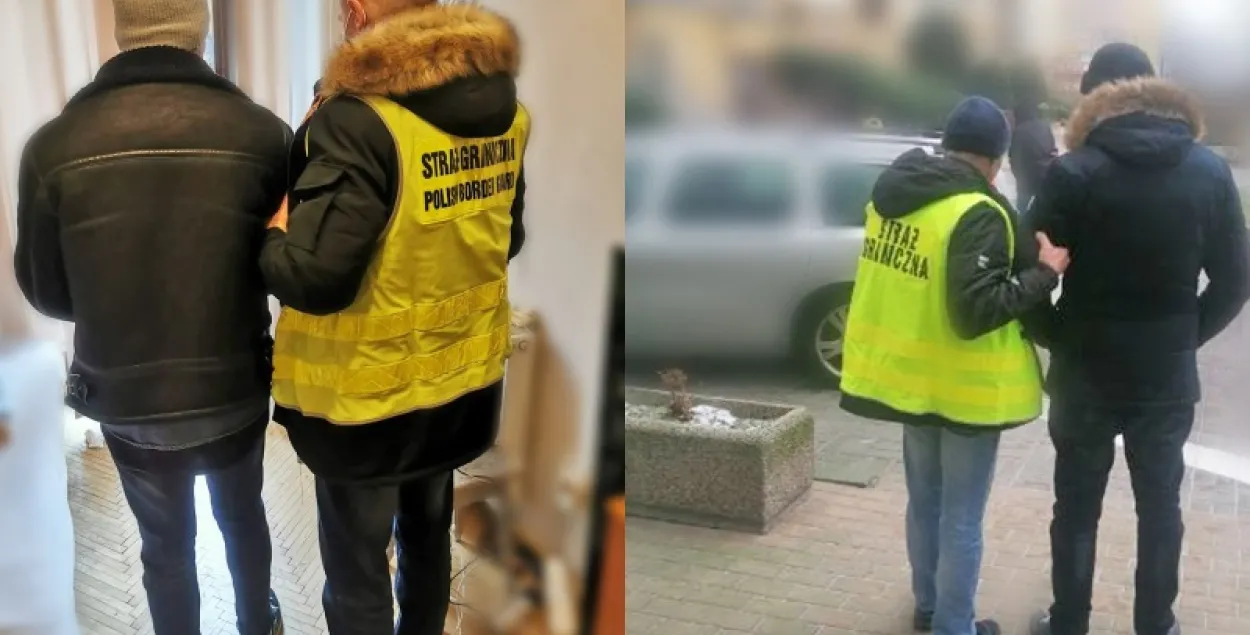 Банду, перевозившую мигрантов из Беларуси, задержали в Польше / strazgraniczna.pl