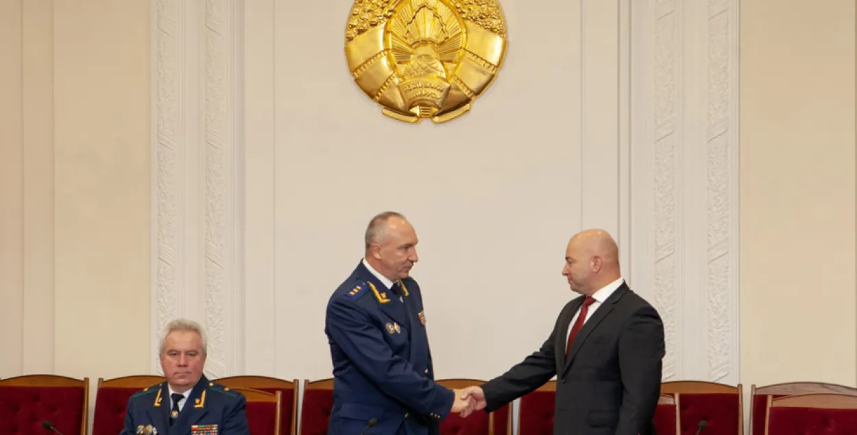 Намеснікам генпракурора стаў начальнік следчага ўпраўлення КДБ