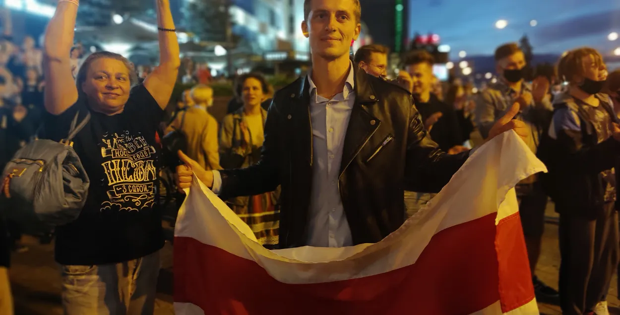 Протестующие 14 июля / Мария Войтович, Еврорадио