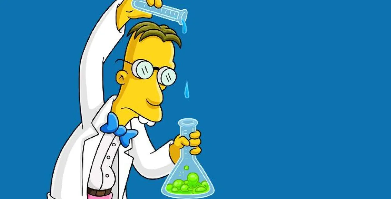 Кадр з мультсерыяла "Simpsons"