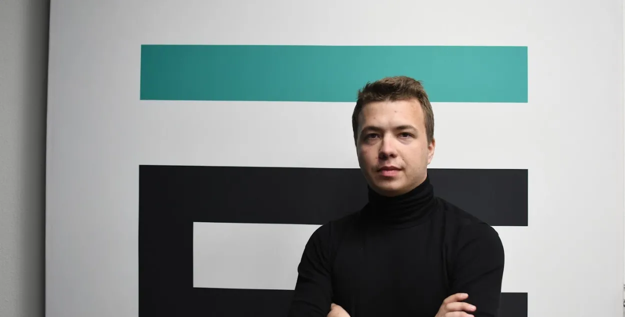 Раман Пратасевіч у студыі Еўрарадыё
