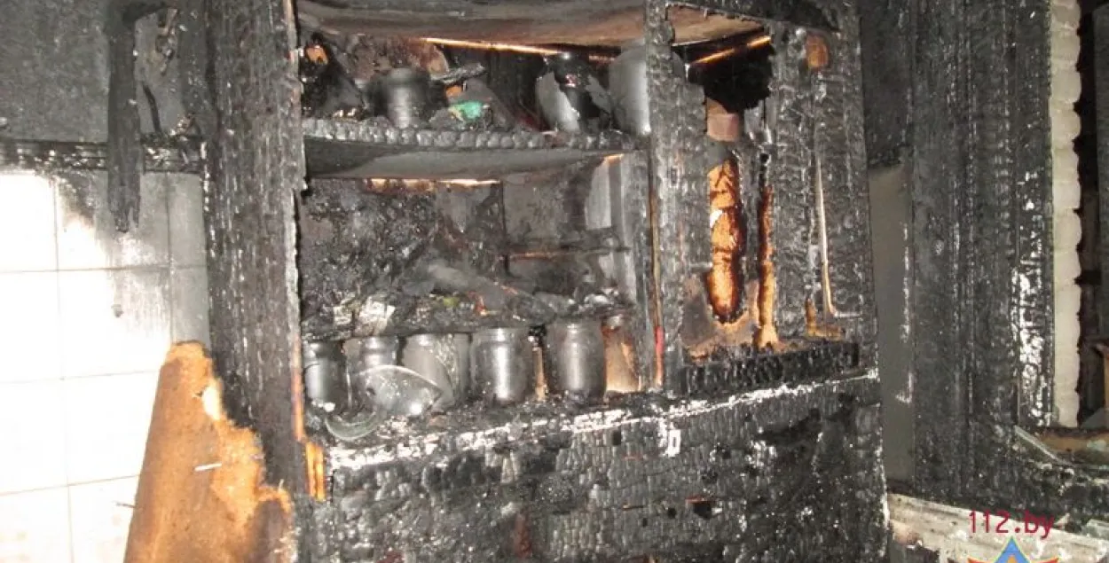 У Пружанскім раёне на пажары загінула двое маленькіх дзяцей (фота)