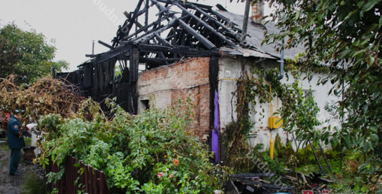 Пружанская котка ўратавала ад смерці на пажары шэсць чалавек