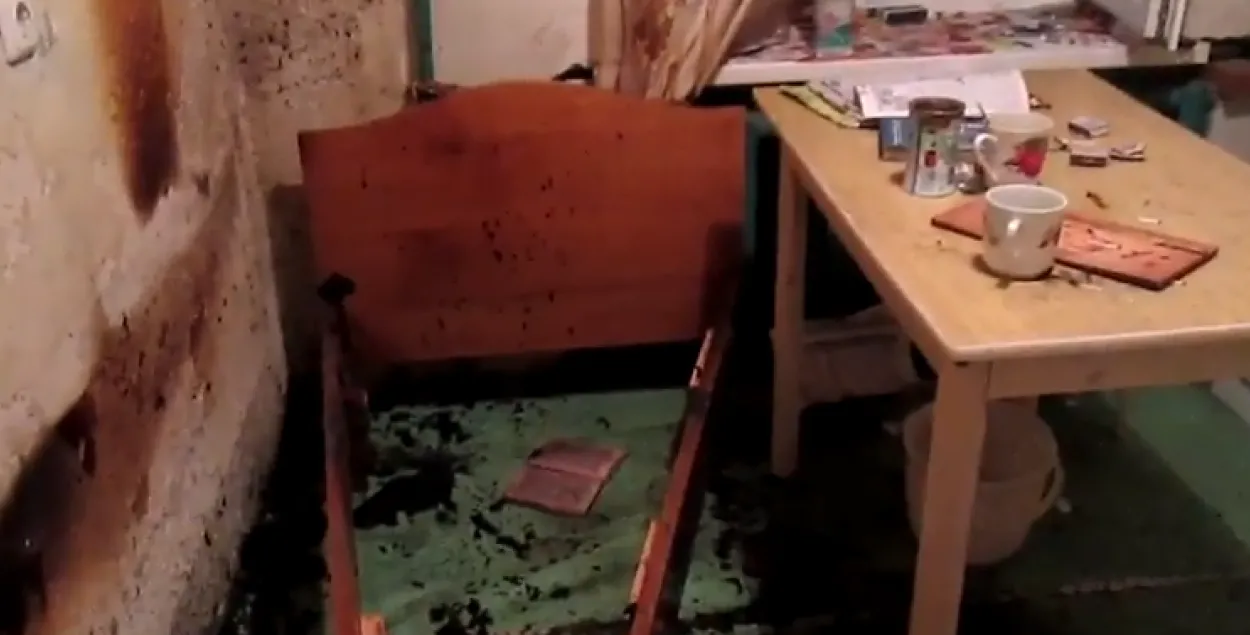 У Пружанах гарэла кватэра ў шматпавярховіку, уратавалі трох чалавек