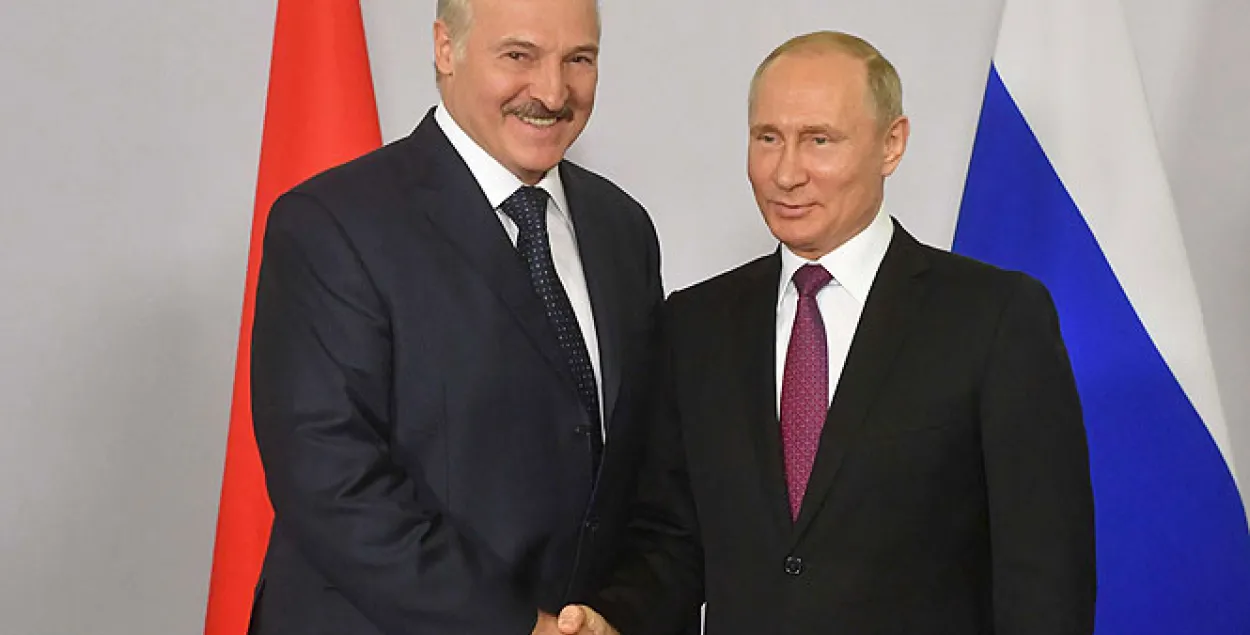 Уладзімір Пуцін прыляцеў у Мінск 