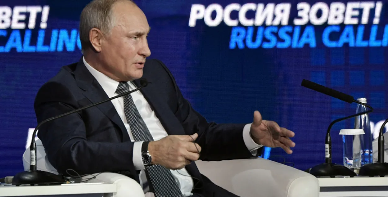 Пуцін назваў канфлікт у Чорным моры "невялікім інцыдэнтам"