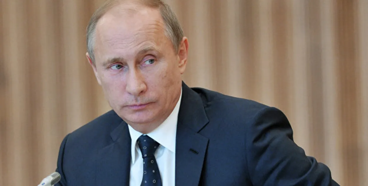 Пуцін назваў расіянаў пакутнікамі і ахвярамі агрэсіі