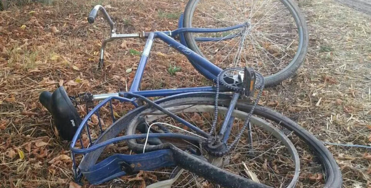 У Бярозаўскім раёне аўтамабіль збіў раварыстку (фота)