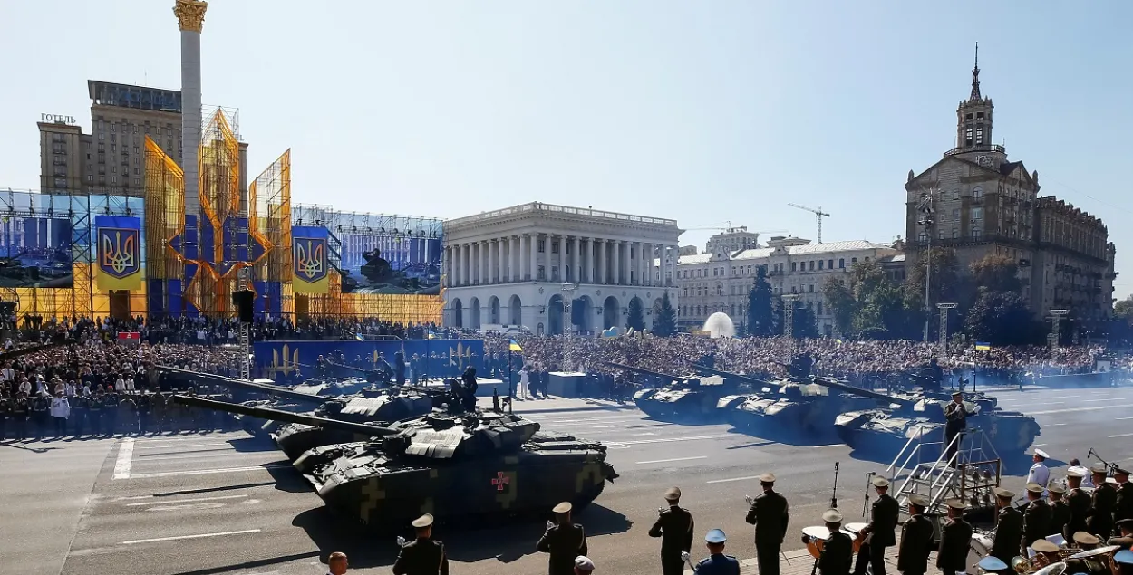 Парад на Дзень Незалежнасці Украіны / Reuters