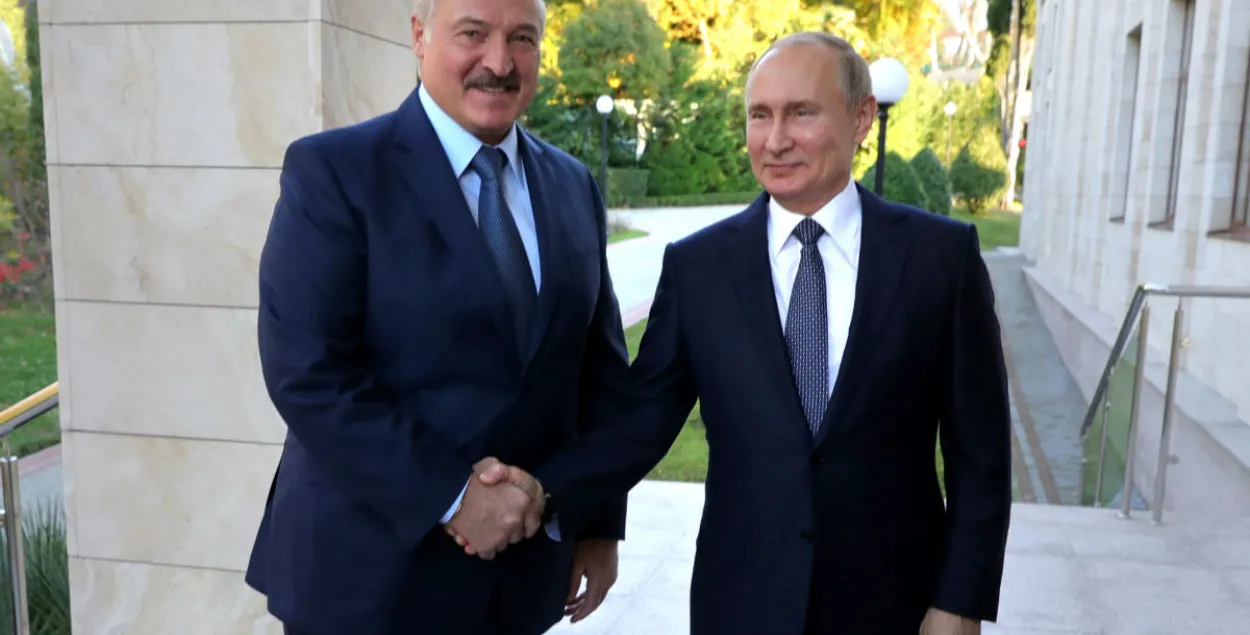Лукашэнка павіншаваў Пуціна