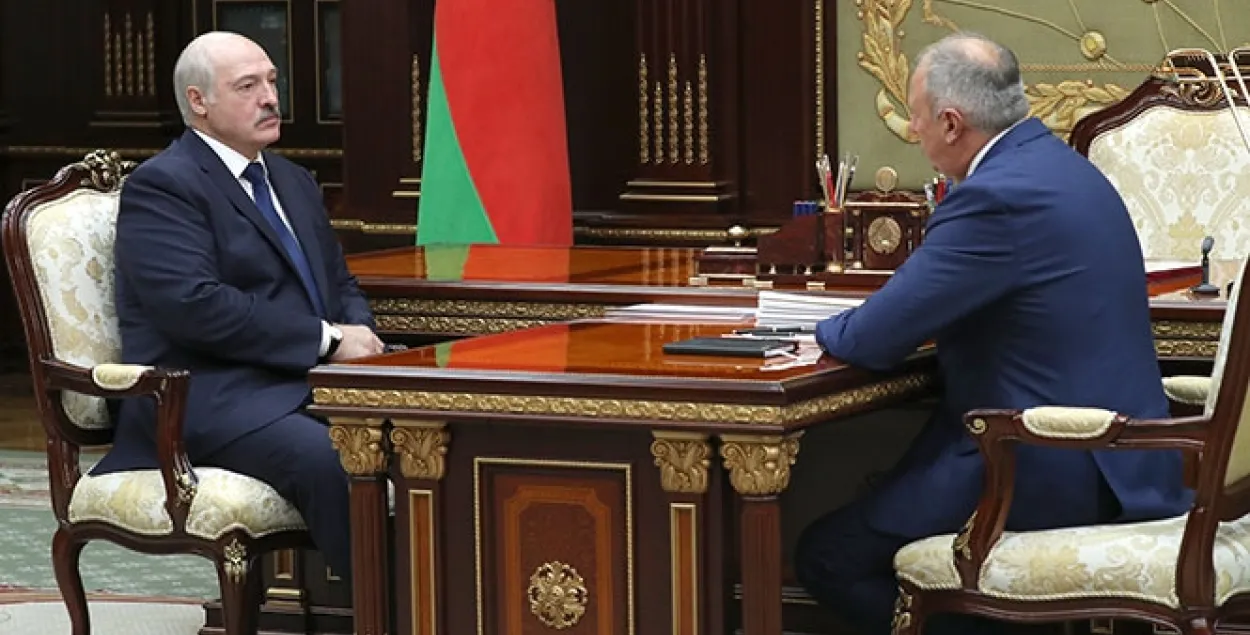 Александр Лукашенко и Сергей Румас / president.gov.by