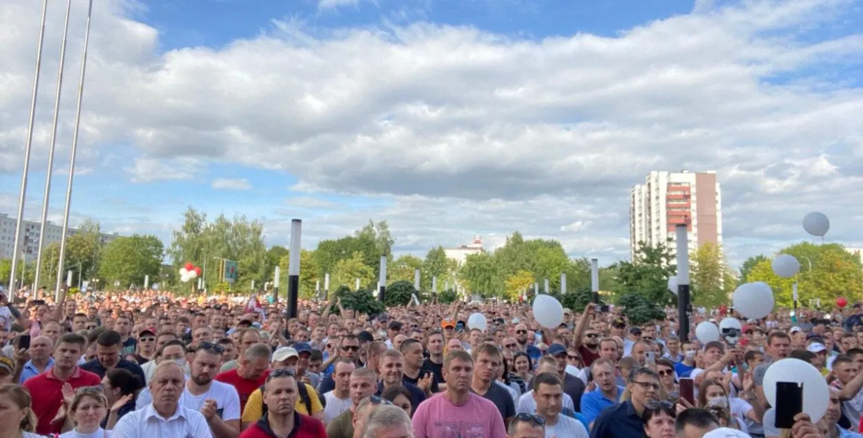 Митинг в Солигорске / Еврорадио