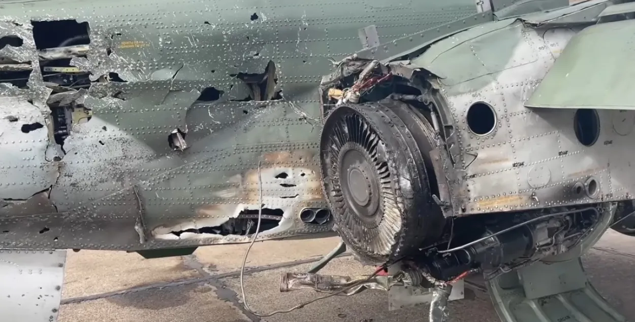 Этот самолет в ближайшее время летать не сможет / Скриншот из&nbsp;видео