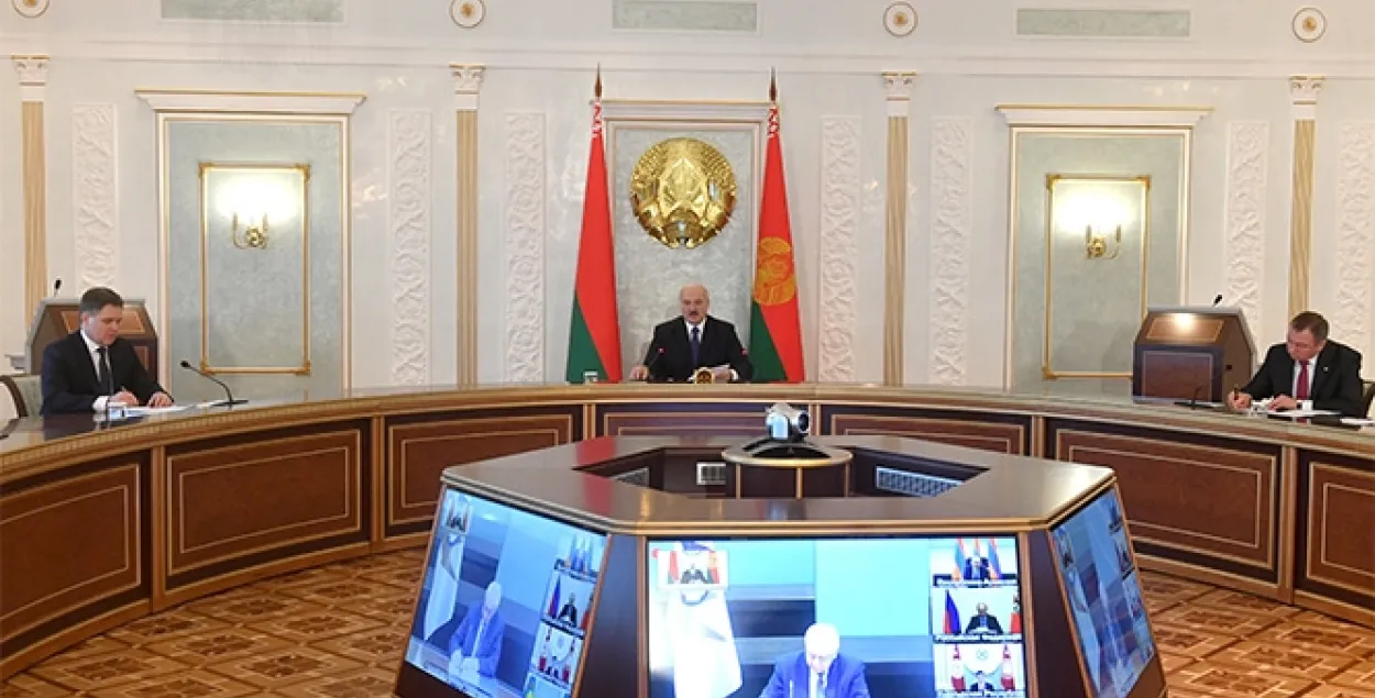Так в руководстве ЕАЭС проходят видеосовещания / president.gov.by