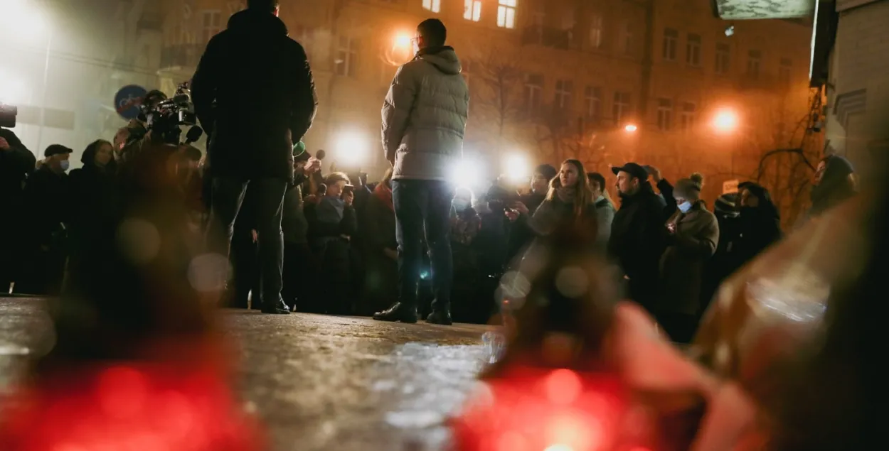 Акцыя ў памяць пра Паўла Шарамета /svaboda.org