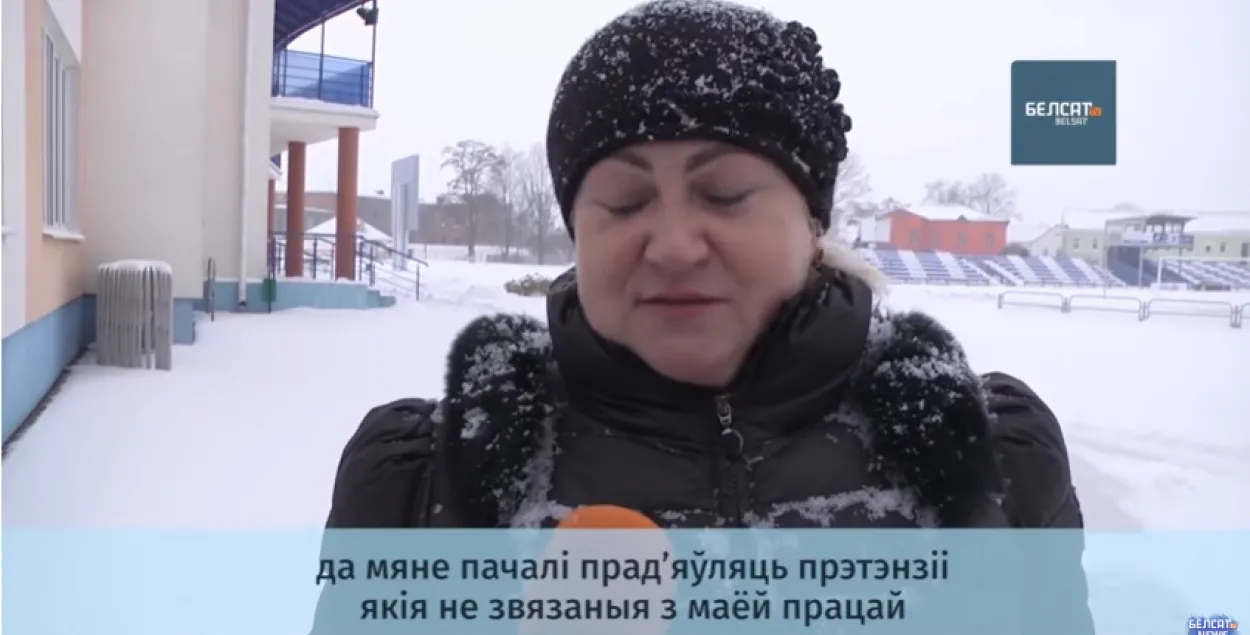 Лариса Григорович. Кадр из видео