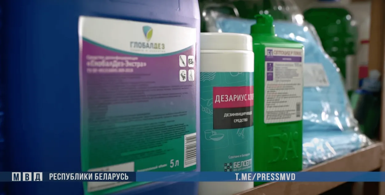МВД назвало рассказы про "травлю" хлоркой на Окрестина "очередными вбросами"