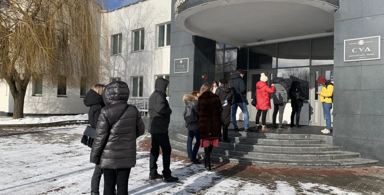 Громкий процесс проходит в здании суда Московского района / Еврорадио