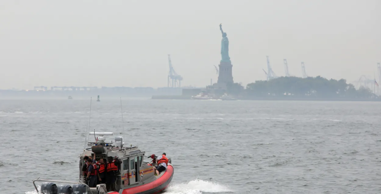 Каля статуі Свабоды ў ЗША адбыўся выбух