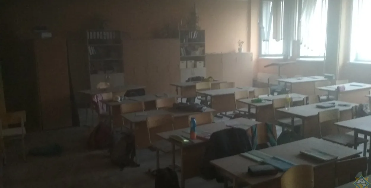 З мінскай школы №191 эвакуявалі 330 чалавек