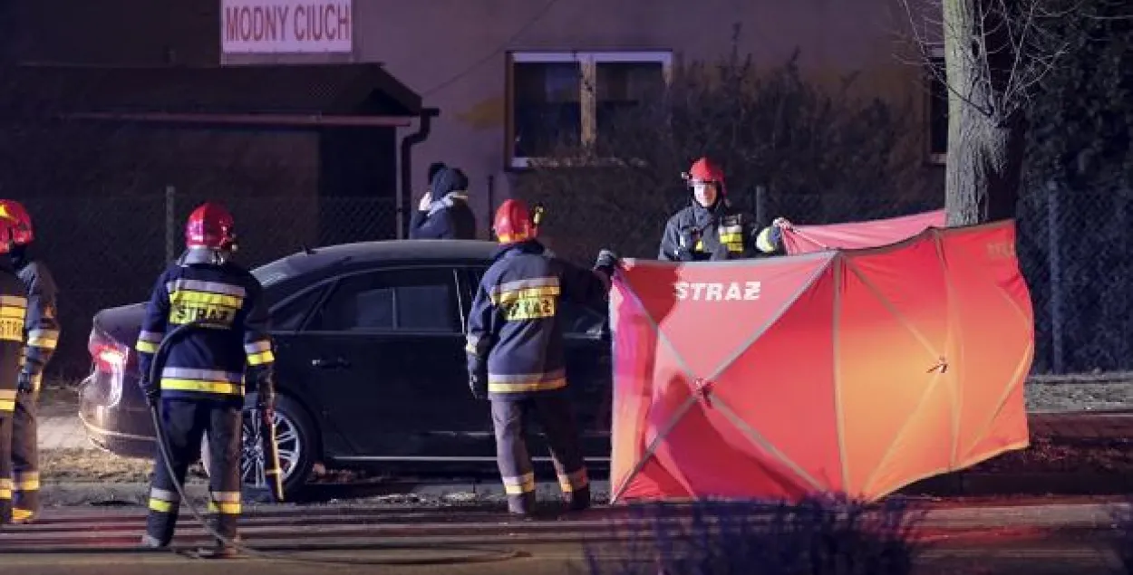 Прэм’ер Польшчы трапіла ў дарожную аварыю