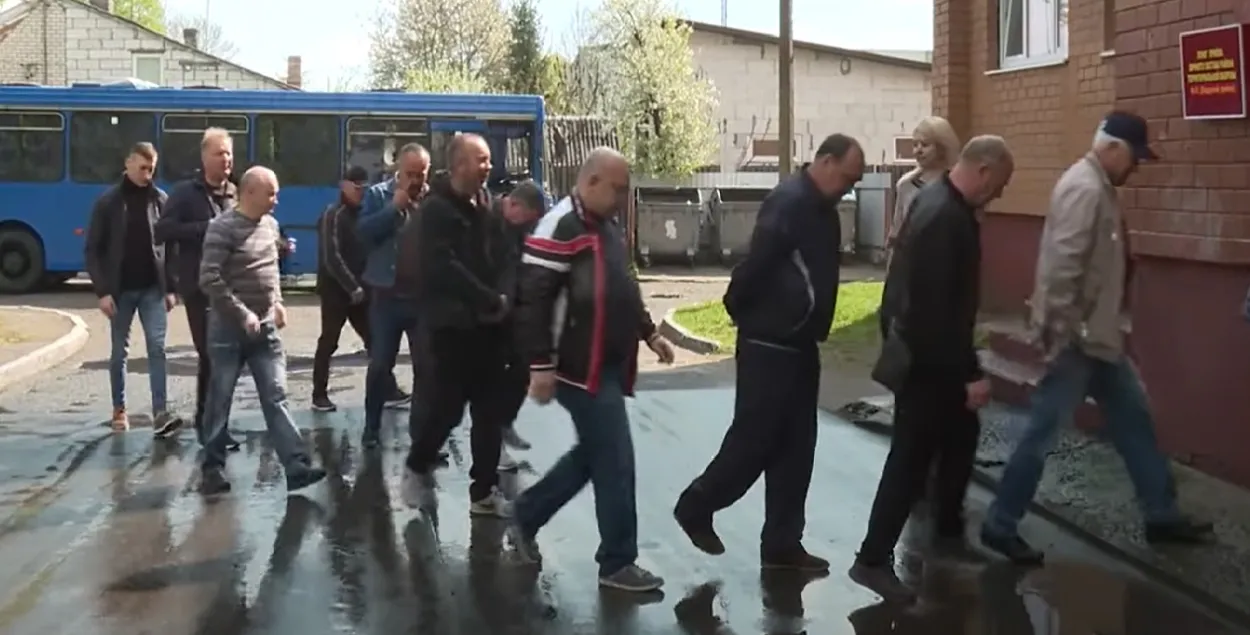 Удзельнікі вучэнняў тэрытарыяльных войскаў / скрыншот ВоенТВ