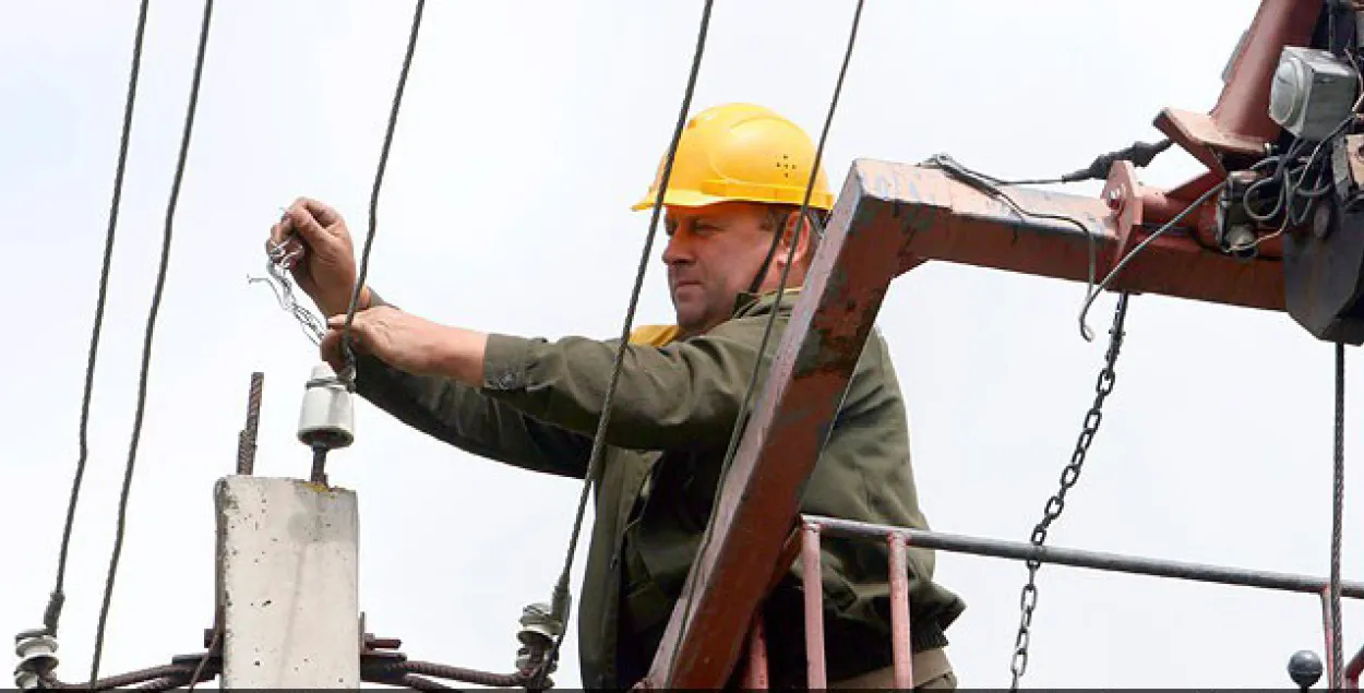 Цэнтр Брэста з-за аварыі на падстанцыі застаўся без току