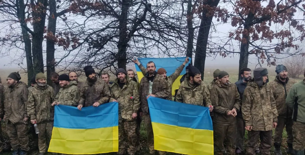 Из российского плена вернулись 64 украинских военнослужащих /&nbsp;@ermaka2022
