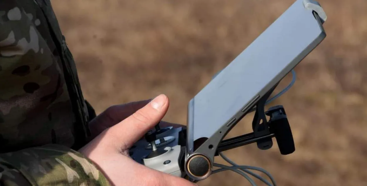 Адзін з шасці расійскіх беспілотнікаў украінскім вайскоўцам удалося збіць / ілюстрацыйнае фота @ministry_of_defense_ua
